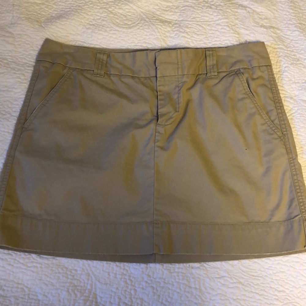 My Favorite Chino Khaki Skirt